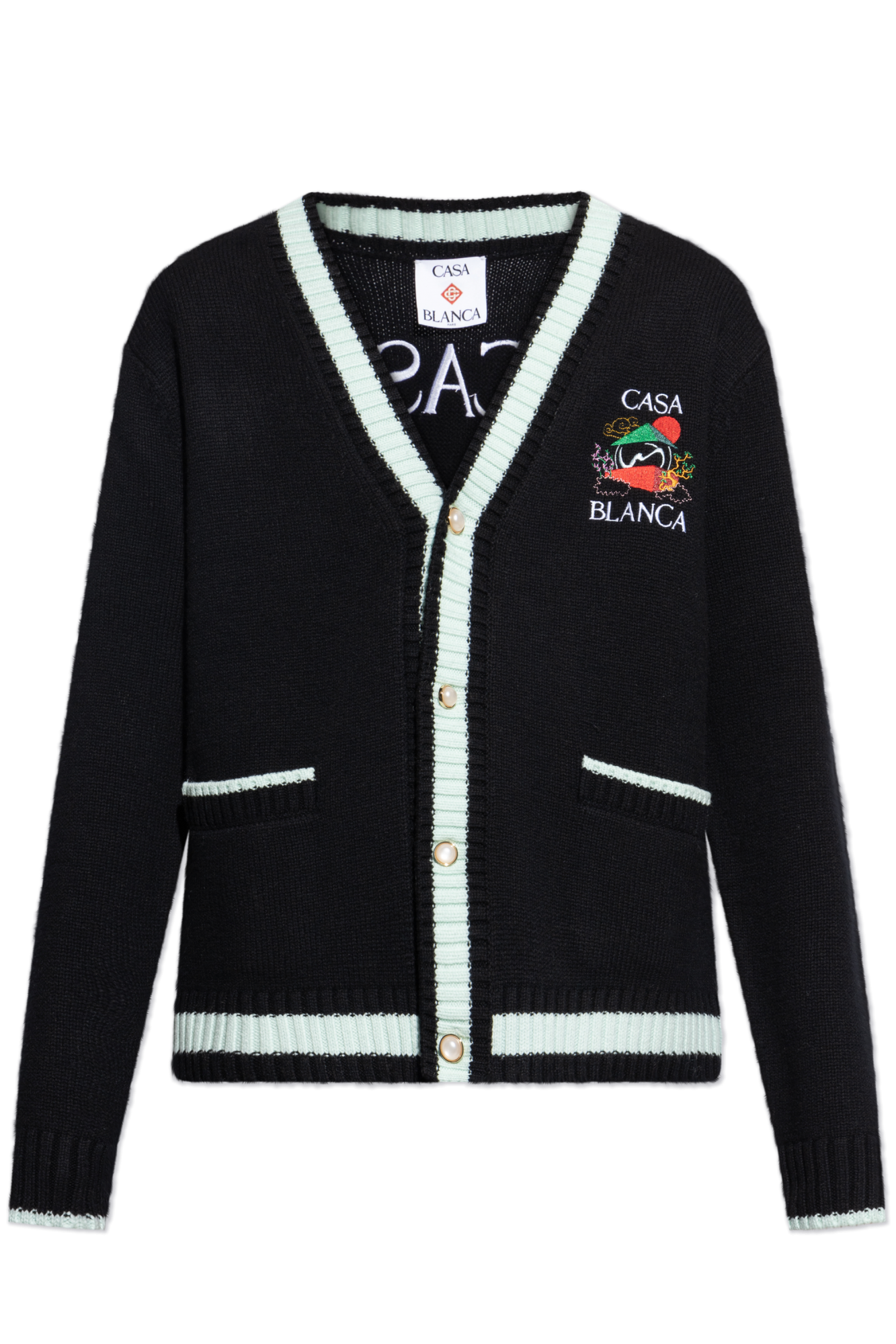 Casablanca ロゴ入りニット Casablanca ロゴ入りニット Casablanca Casablanca Cotton Heart Logo